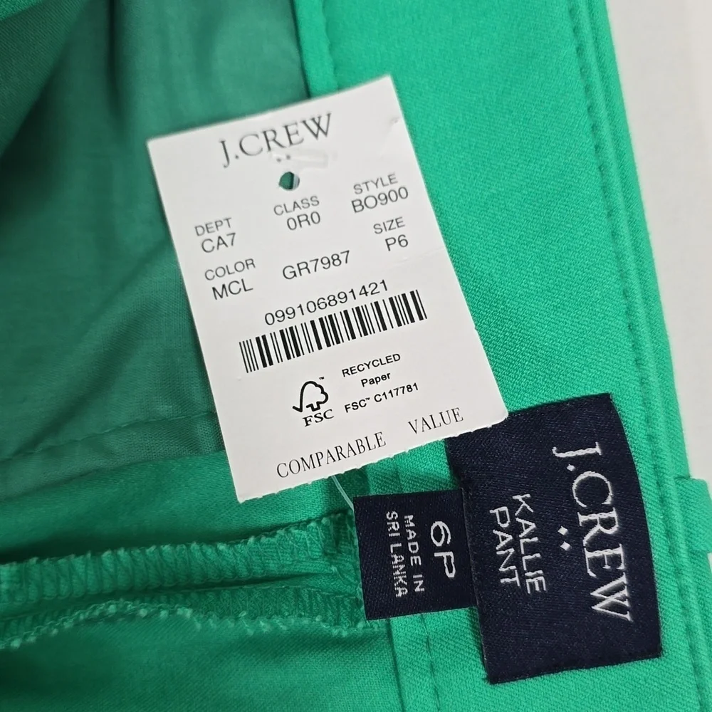 Kallie straight leg pant (Kelly Green